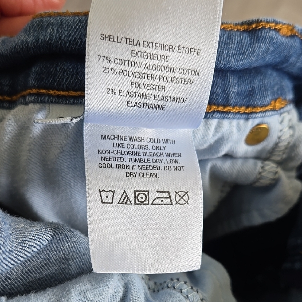Hudson Krista Super Skinny Low Rise Jeans, Size 31, Light Wash, Casual, Classic - Picture 13 of 14